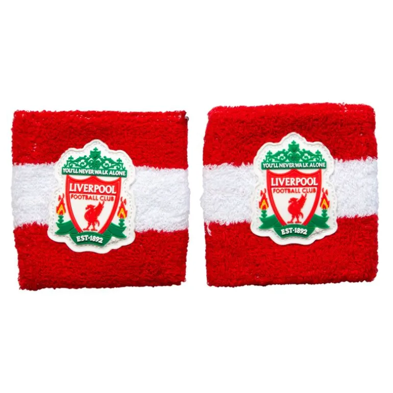 Liverpool 2-Pakning Bomull Håndleddsbånd