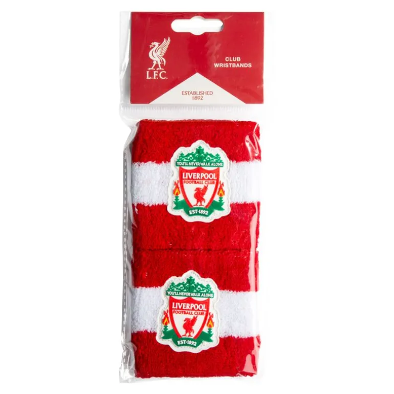 Liverpool 2-Pakning Bomull Håndleddsbånd