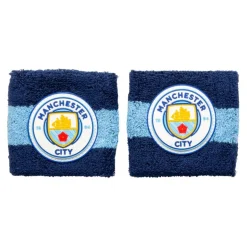 Manchester City 2-Pakning Bomull Håndleddsbånd