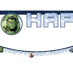 Marvel Avengers Banner med 9 flagg
