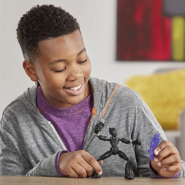 Marvel Avengers Bend and Flex figur 15 cm - Black Panther