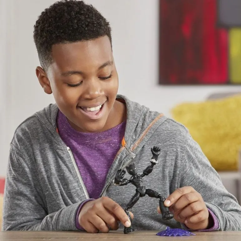 Marvel Avengers Bend and Flex figur 15 cm - Black Panther