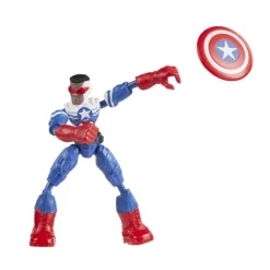 Marvel Avengers Bend and Flex figur 15 cm - Captain America Falcon