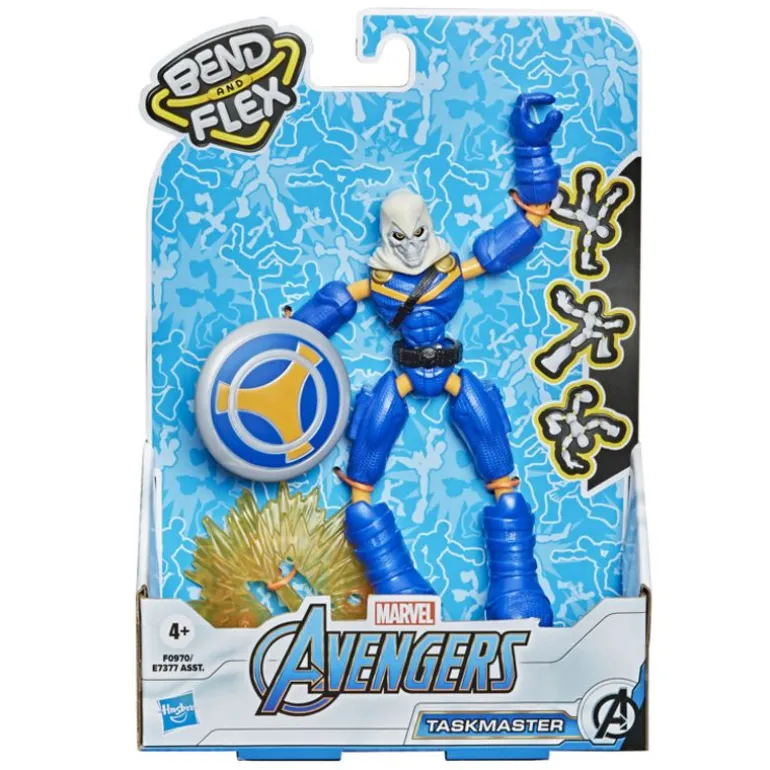 Marvel Avengers Bend and Flex figur 15 cm - Taskmaster