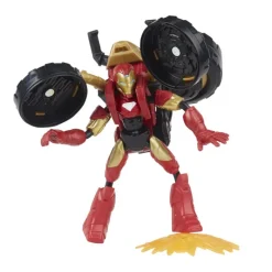 Marvel Avengers Bend and Flex figur 15 cm - Iron Man med motorsykkel