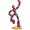 Marvel Avengers Bend and Flex Missions figur 15 cm - Iron Man Ild-Oppdrag