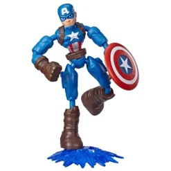 Marvel Avengers Bend and Flex figur 15 cm - Captain America