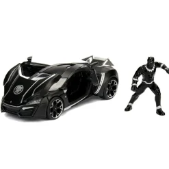 Marvel Avengers Kjøretøy - Black Panther & Lykan Hypersport 1:24