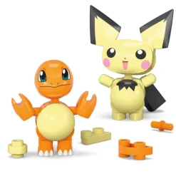 MEGA Pokémon Pokeball Byggesett 40 Deler - Charmander & Pichu