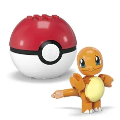 MEGA Pokémon Pokeball Byggesett 40 Deler - Charmander & Eevee