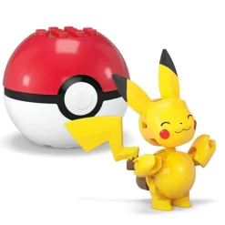 MEGA Pokémon Pokeball Byggesett 40 Deler - Pikachu & Zubat