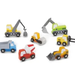 Melissa & Doug - Anleggsbiler i tre 7 pakning fra 3 år