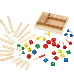 Melissa & Doug - Byggesett i eske 48 deler