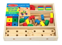 Melissa & Doug - Byggesett i eske 48 deler