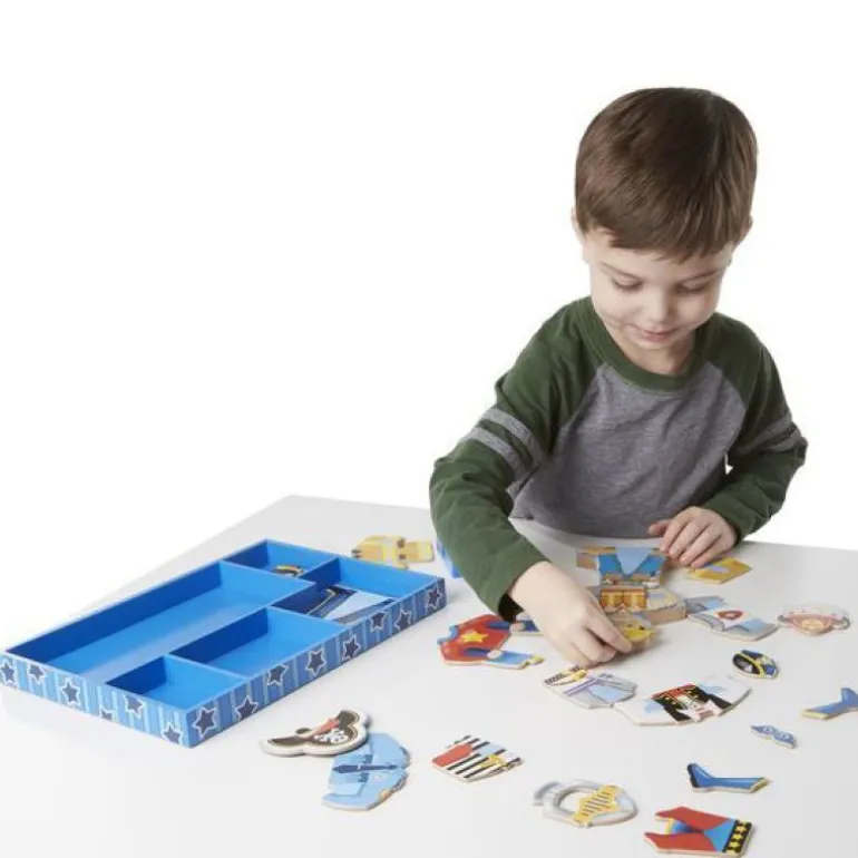 Melissa & Doug - Magnetisk påkledningsdukke Billy