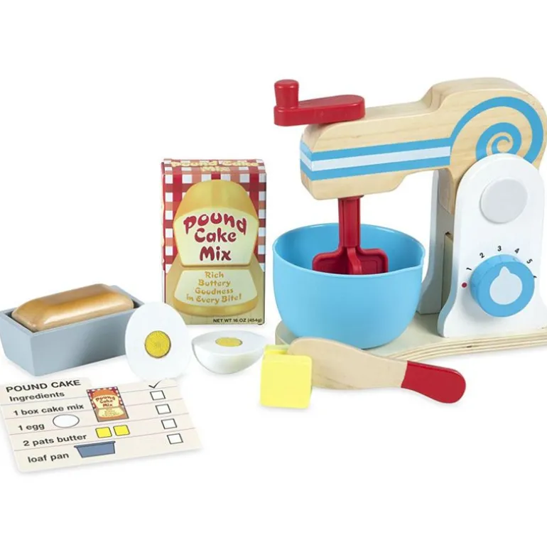 Melissa & Doug - Mixer i tre med 11 deler