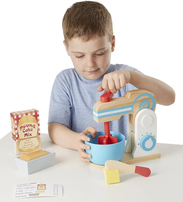 Melissa & Doug - Mixer i tre med 11 deler