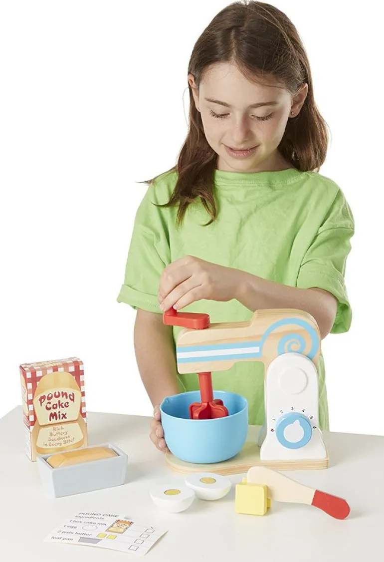 Melissa & Doug - Mixer i tre med 11 deler