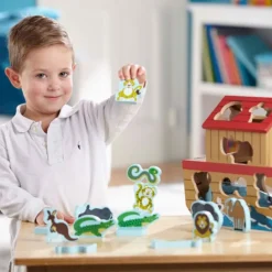 Melissa & Doug - Noahs ark lekesett i tre fra 2 år