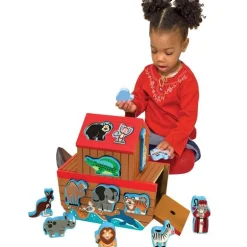 Melissa & Doug - Noahs ark lekesett i tre fra 2 år