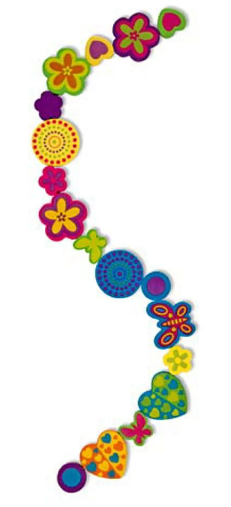 Melissa & Doug - Perlesett i tre Blomster