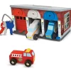 Melissa & Doug - Redningsgarasje m/ nøkler og kjøretøy