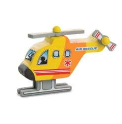 Melissa & Doug - Redningskjøretøy Malesett