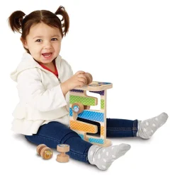 Melissa & Doug - Safari Sikk-Sakk tårn fra 1 år