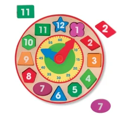 Melissa & Doug - Sorterings Klokke