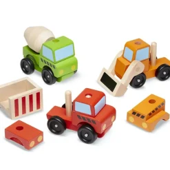 Melissa & Doug - Stablekjøretøy i tre fra 3 år