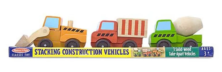 Melissa & Doug - Stablekjøretøy i tre fra 3 år