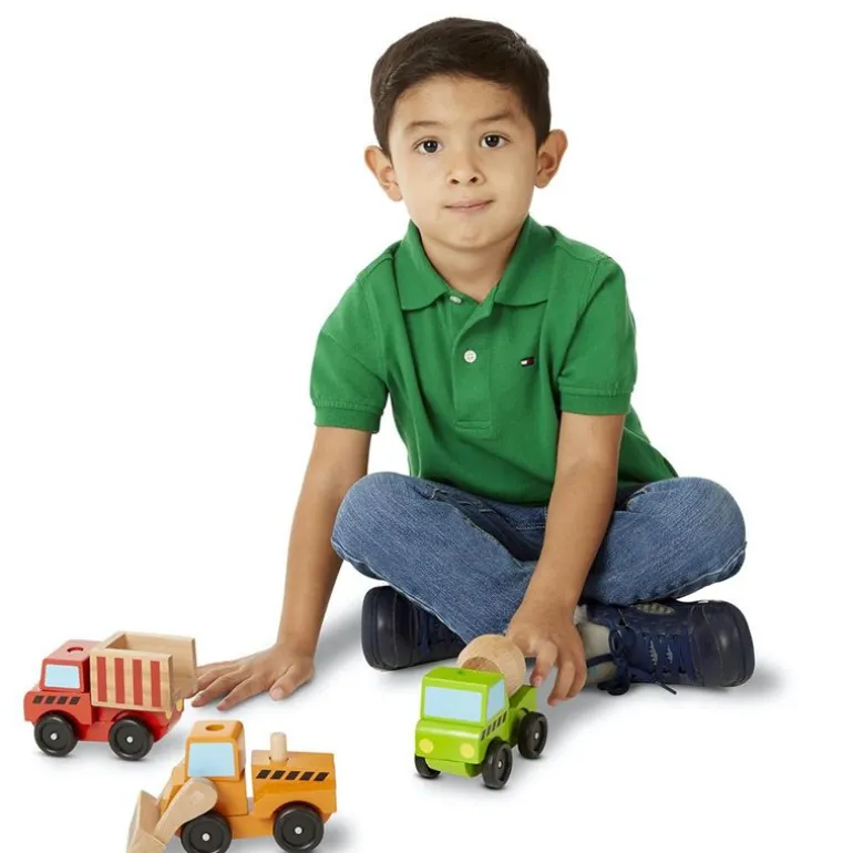 Melissa & Doug - Stablekjøretøy i tre fra 3 år