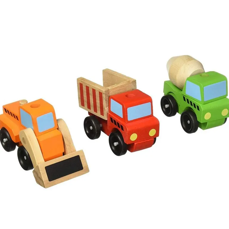 Melissa & Doug - Stablekjøretøy i tre fra 3 år