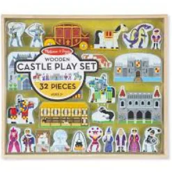 Melissa & Doug - Trelekesett Kongerike 37 deler