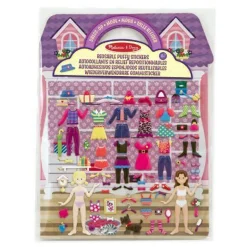 Melissa & Doug Gjenbruks Klistremerker 76 Deler - Antrekk