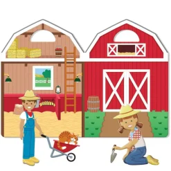 Melissa & Doug Gjenbruks Klistremerker 52 Deler - Bondegård