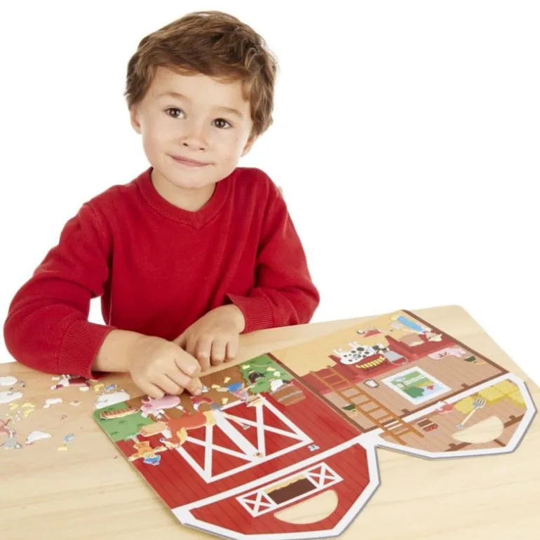 Melissa & Doug Gjenbruks Klistremerker 52 Deler - Bondegård