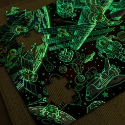 Melissa & Doug Glow In the Dark Gulvpuslespill 48 Brikker - Verdensrom