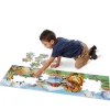 Melissa & Doug Gulvpuslespill Dinosaur 48 brikker 92x61 cm