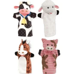 Melissa & Doug Hånddukker - Gårdsdyr 4 figurer