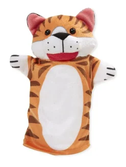 Melissa & Doug Hånddukker - Dyrepark dyr 4 figurer