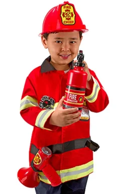 Melissa & Doug kostyme - Brannmann 3-6 år