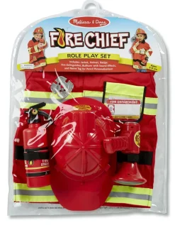 Melissa & Doug kostyme - Brannmann 3-6 år