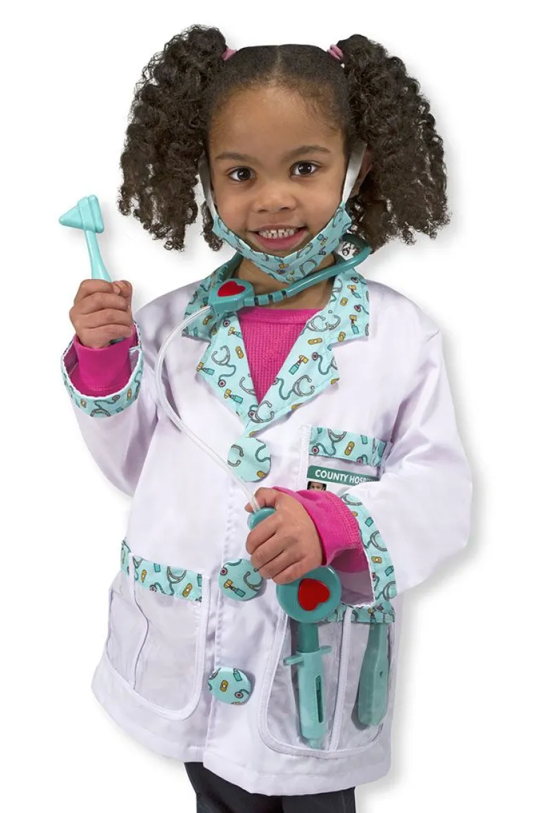 Melissa & Doug kostyme - Doktor 3-6 år