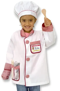 Melissa & Doug kostyme - Kokk 3-6 år