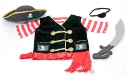 Melissa & Doug kostyme - Pirat 3-6 år