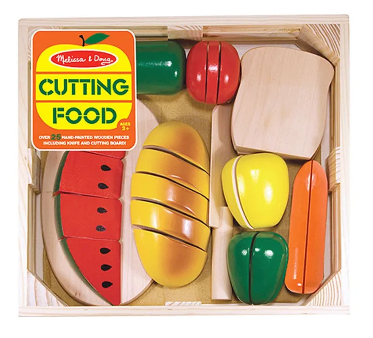 Melissa & Doug Lekemat i Tre - Oppdelt Mat