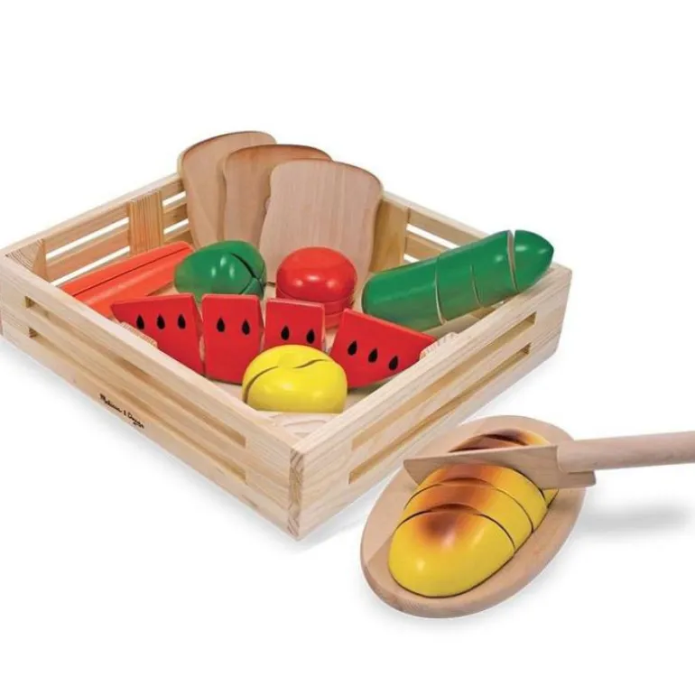 Melissa & Doug Lekemat i Tre - Oppdelt Mat