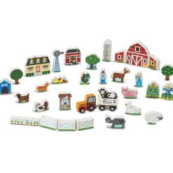 Melissa & Doug Lekesett 33 deler - Bondegård i tre fra 3 år