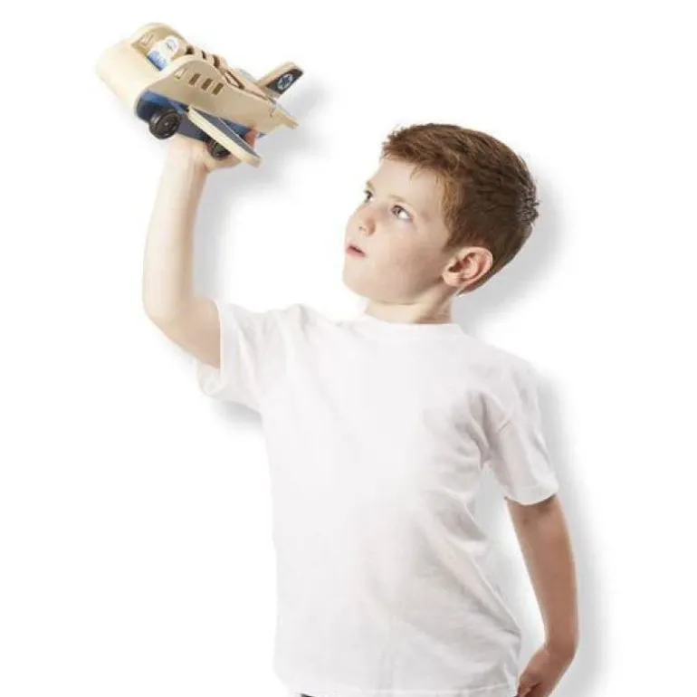 Melissa & Doug Passasjerfly Treleke m/ 4 figurer